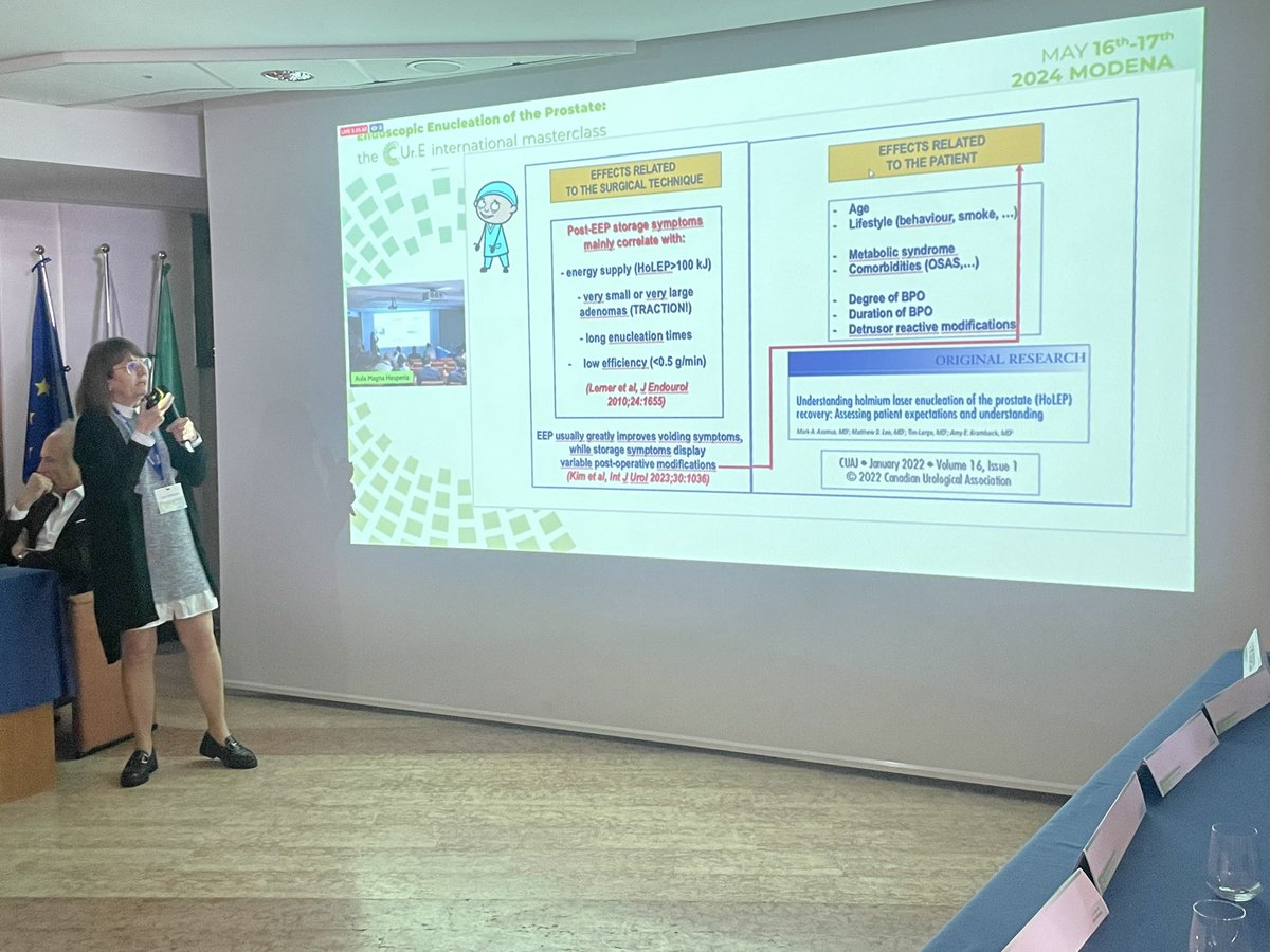 Luca Cindolo (@lucacindolo) on Twitter photo Incredibile lecture from <a href="/ceciliacracco/">cecilia</a> on storage symptoms after #AEEP !!
Proud to have invited her in this adventure!! Together with
<a href="/fgomsan/">Fernando GomezSancha</a> <a href="/scoffonecesare/">scoffone cesare</a> <a href="/cosimodenunzio/">Cosimo De Nunzio</a> <a href="/JnCornu/">Jean-Nicolas Cornu</a> <a href="/FCAFigueiredo/">Felipe Figueiredo HoLEP 🇧🇷</a> <a href="/BlefariFranco/">Franco Blefari</a> <a href="/VMisrai/">Vincent Ⓜ️israi</a> @GoumasUrologia <a href="/Dr_GFerrari/">Dr. Giovanni Ferrari</a> <a href="/CashHannes/">Hannes Cash</a> @derienzo Incredibile lecture from <a href="/ceciliacracco/">cecilia</a> on storage symptoms after #AEEP !!
Proud to have invited her in this adventure!! Together with
<a href="/fgomsan/">Fernando GomezSancha</a> <a href="/scoffonecesare/">scoffone cesare</a> <a href="/cosimodenunzio/">Cosimo De Nunzio</a> <a href="/JnCornu/">Jean-Nicolas Cornu</a> <a href="/FCAFigueiredo/">Felipe Figueiredo HoLEP 🇧🇷</a> <a href="/BlefariFranco/">Franco Blefari</a> <a href="/VMisrai/">Vincent Ⓜ️israi</a> @GoumasUrologia <a href="/Dr_GFerrari/">Dr. Giovanni Ferrari</a> <a href="/CashHannes/">Hannes Cash</a> @derienzo