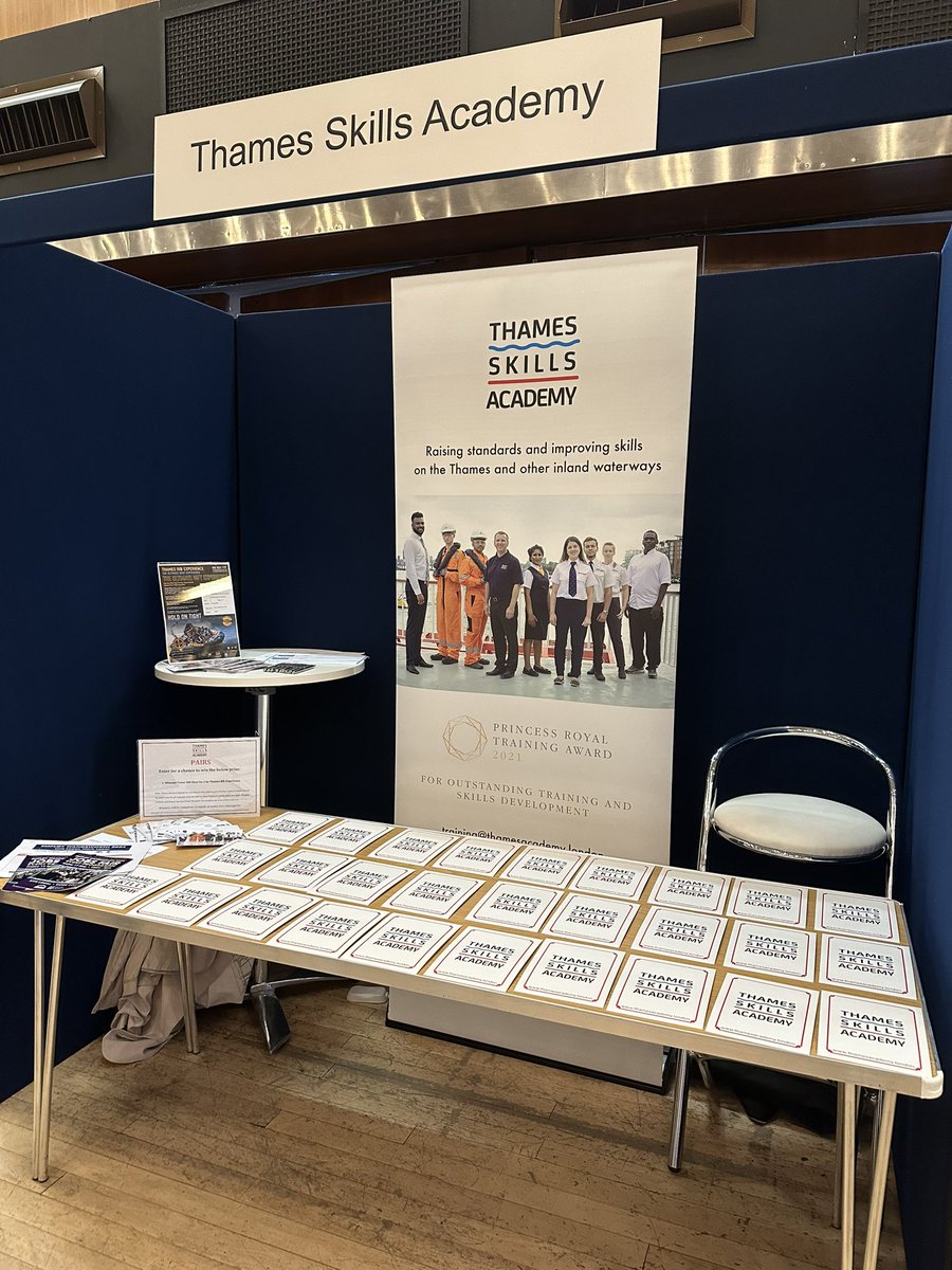 We are set up and ready #EmployWandsworth Jobs Fair @CivicSuite, #Wandsworth. Drop by and chat about what a future on the River Thames can look like for you #JobsFair #activities #pairsgame #careersonthethames #advice #prizes @Apprenticeships @thamesclippers here as well