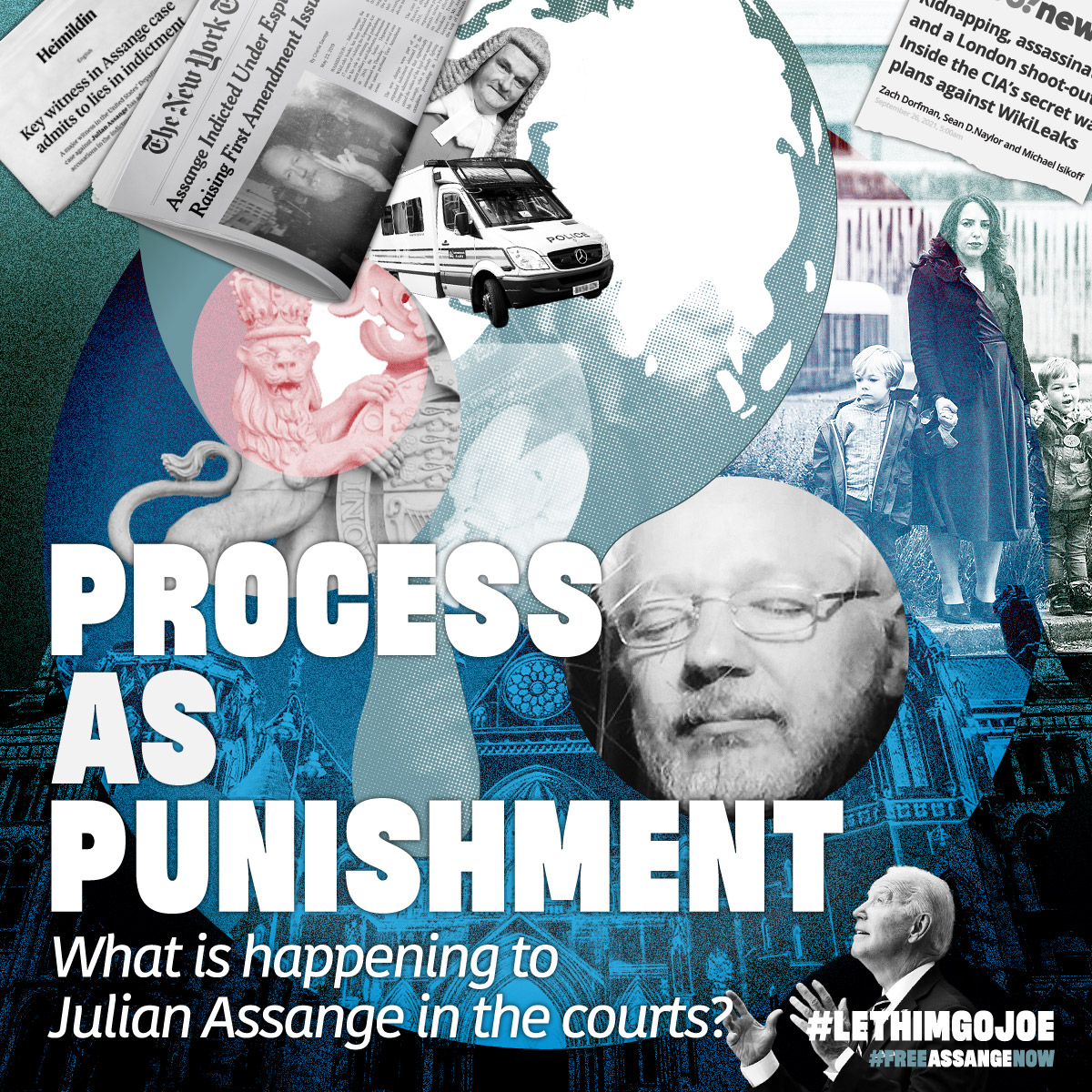 🧵Process as punishment: What is happening to Julian Assange in the courts? #Assange #FreeAssangeNow #LetHimGoJoe #MayDayMayDay