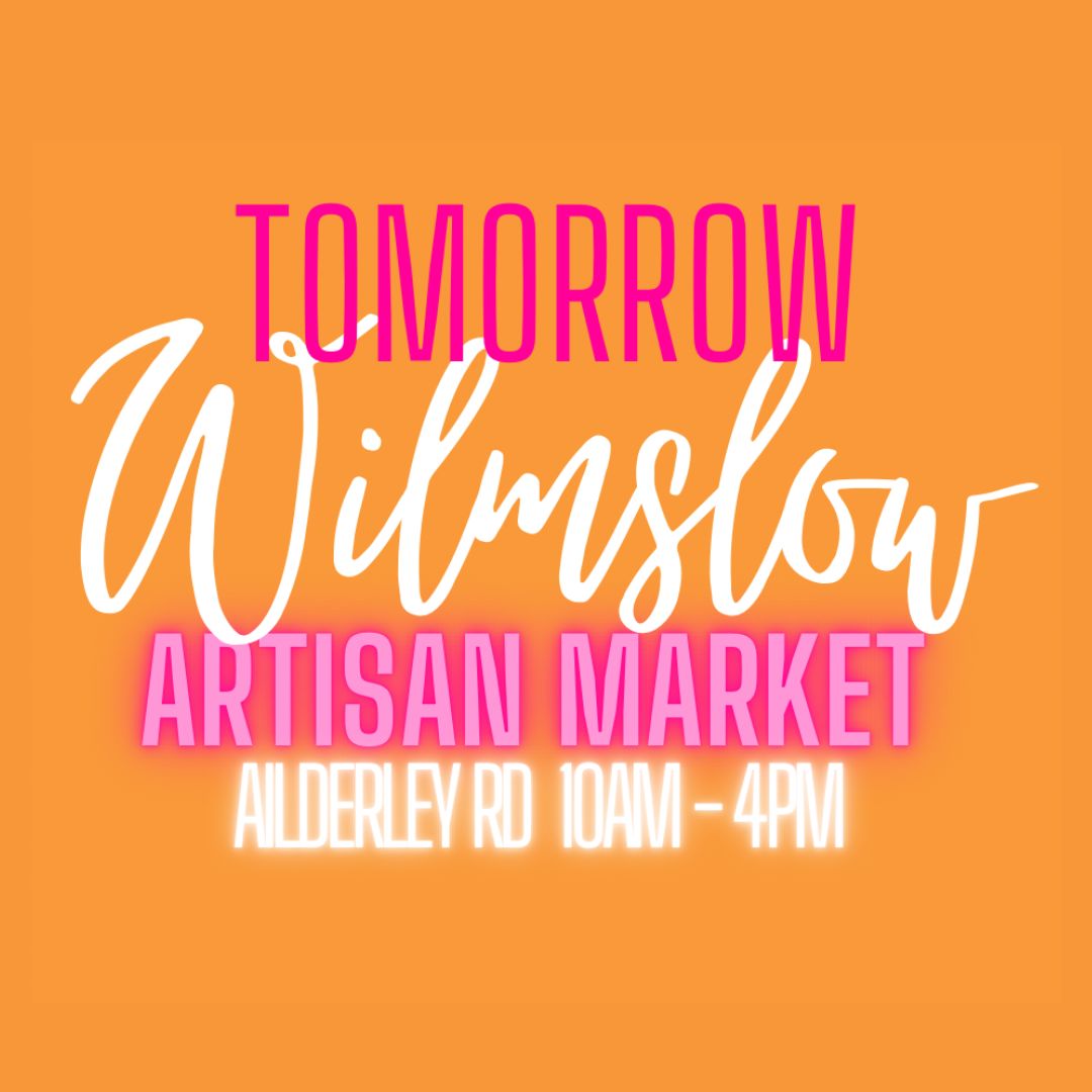 TOMORROW #Wilmslow Artisan Market #Cheshire Crammed with creatives, bakers & makers 📍Alderley Rd ⏰10-4pm Please RT