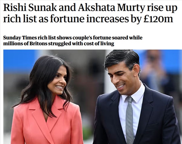 I love my job. Not just the fun of being able to make poor people poorer, but the satisfaction that comes from using my position to enrich my family by £120m a year.