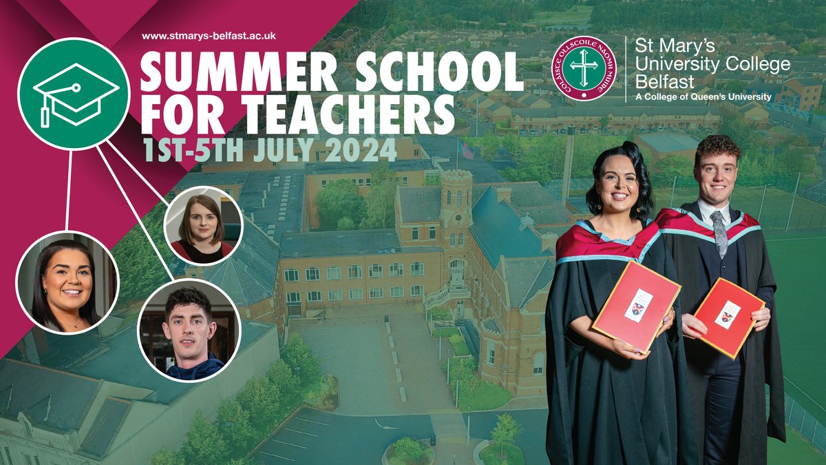 Summer School for Teachers
📅1st to 5th July
- Understanding, Supporting and Teaching Pupils with Specific Literacy Difficulties  
- Putting the Sting into STEM (a thematic approach)
- Art for Wellbeing in Schools
Please view our online MEd prospectus➡️
bit.ly/3K1TLIB