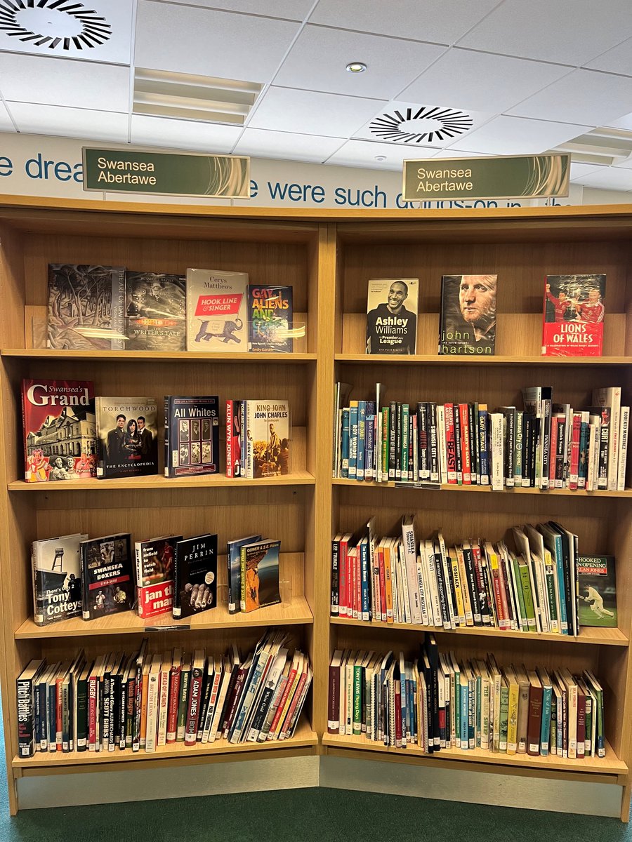 The #Swansea #Local Studies Collection is located on the first floor of Swansea Central Library. The collection has comprehensive reference and lending collections of thousands of books on Swansea, Gower - remember that lending copies can be sent to your local library.