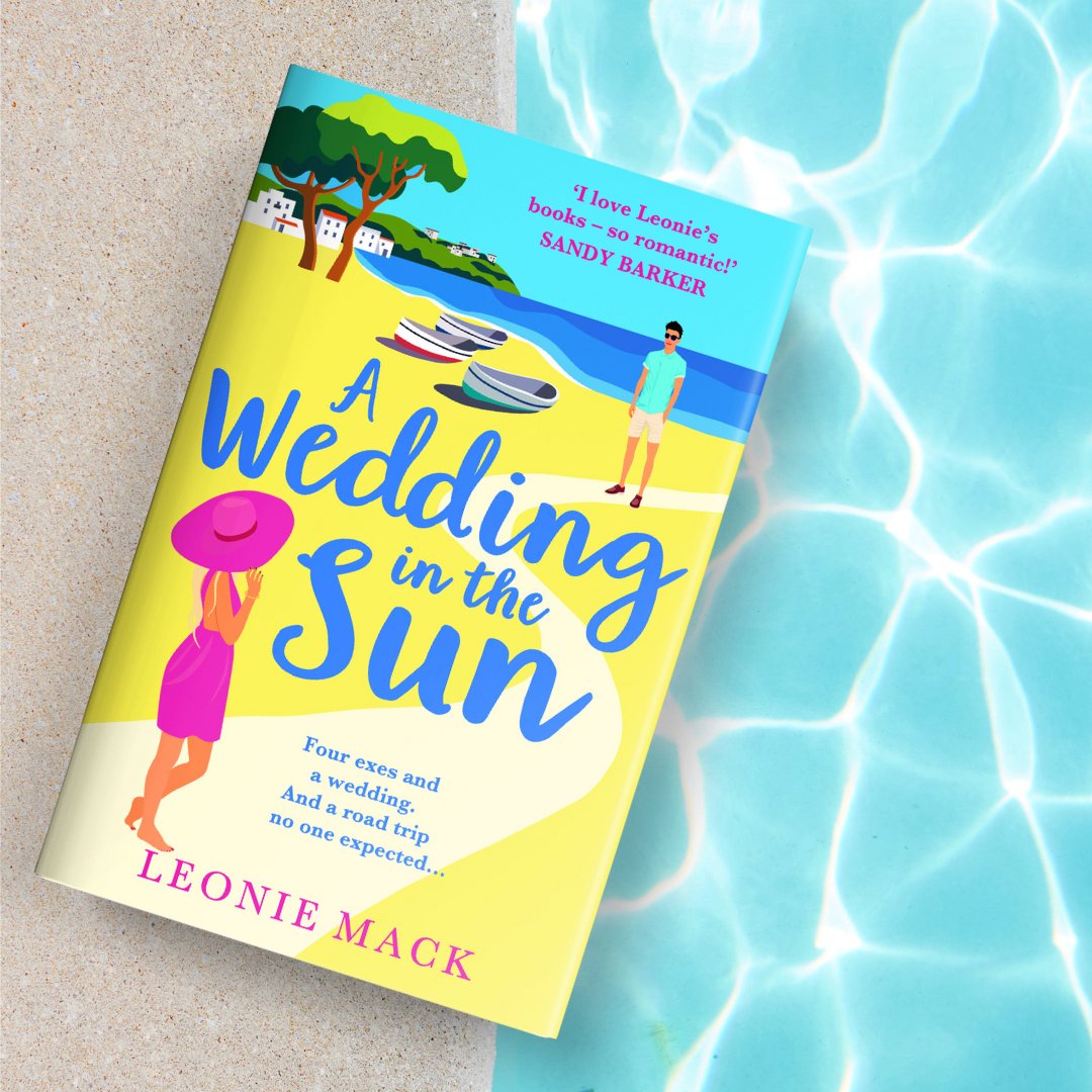 Four exes and a wedding. And a road trip no one expected… 🚗💒 A WEDDING IN THE SUN, a summer romance packed with sunshine, romance and laughter by Leonie Mack, is OUT TODAY! Happy publication day @LeonieMAuthor! Get your copy today: shorturl.at/OE6dR
