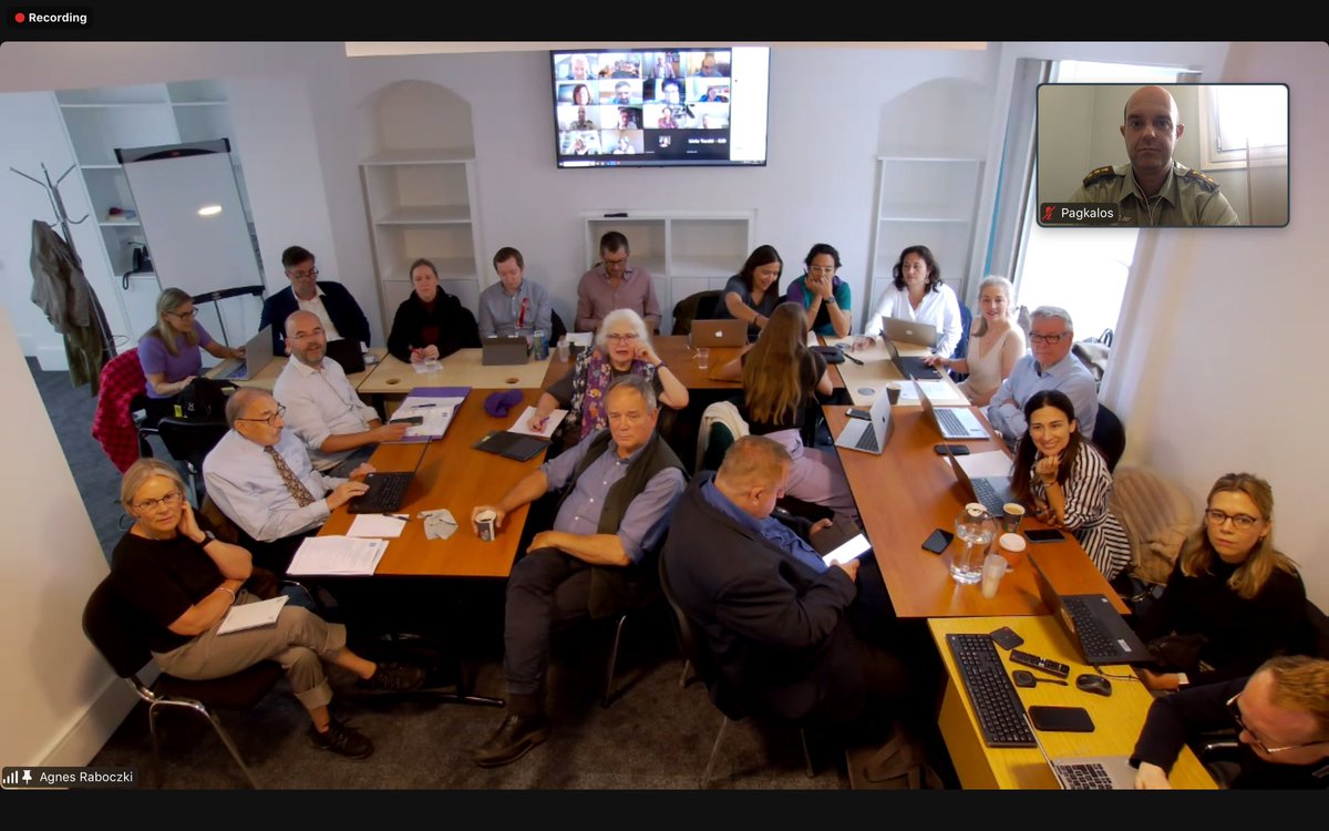 @UemsP spring section meeting 2024 with old and new delegates from several countries and organizations and one common goal: ensure the mental health in Europe! 🇪🇺