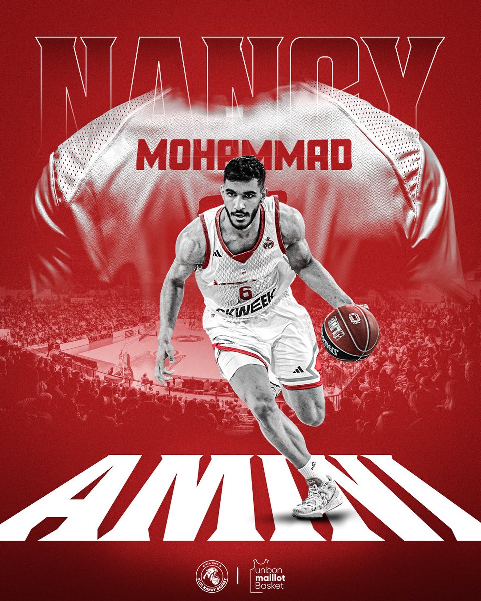 Effectif 2024-2025 🚨

Mohammad AMINI, rejoint le SLUC Nancy Basket pour les 3 prochaines saisons !

➕ d'infos ➡ sluc-basket.fr/actualites-du-…

#GoSLUC