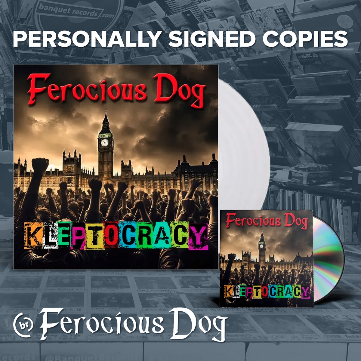 ✍️ FEROCIOUS DOG ✍️

if you can't make the signing today then here's your chance to get a signed copy along with a message to you banquetrecords.com/ferocious-dog/…