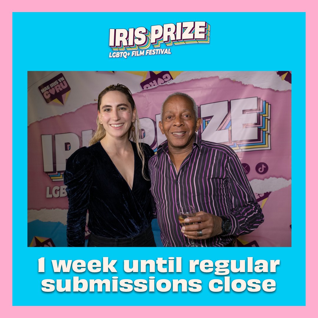 Are you the next winner of the Iris Prize? You've got 1 week left before our Regular Submissions window closes! Submit now irisprize.org/submissions/