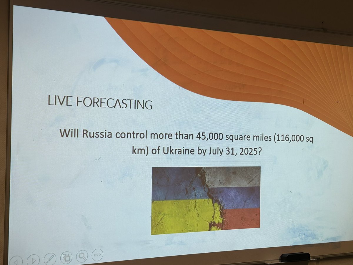 Diving into the art of #forecasting with a group of 🇧🇪 & 🇺🇸 students ! Thank you @EgmontInstitute for hosting & @BelgiumMFA & @ugent for participating!