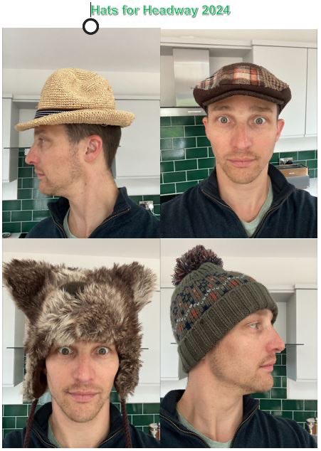 #HatsForHeadway #3HatChallenge 
I nominate <a href="/bennnyaldo/">ben alderson</a> <a href="/NCLPsych/">Ben</a> <a href="/AlanBall080716/">Alan Ball</a> <a href="/HeadwayUK/">Headway - the brain injury association</a> <a href="/irwinmitchell/">Irwin Mitchell</a>