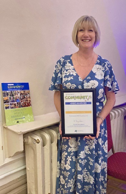 We were thrilled our Surplus.2 U food stall was shortlisted in the @LBRUT Community Heroes Awards!Congratulations to ALL the nominees and winners 👏