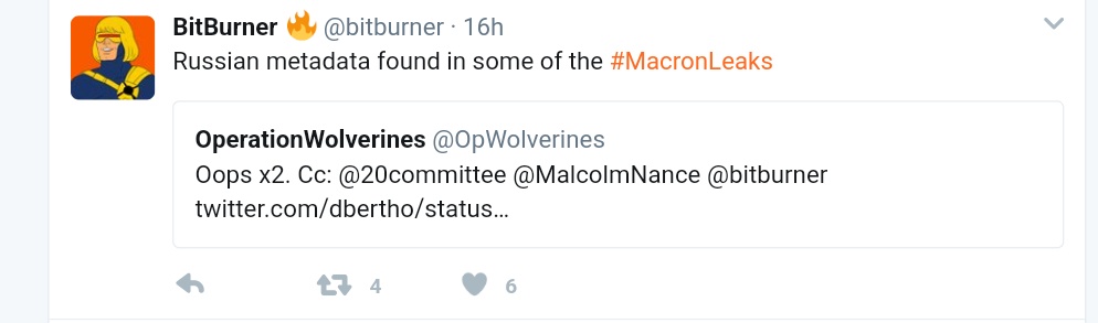 @bitburner How did you get the Russian metadata into the #MacronLeaks bit?