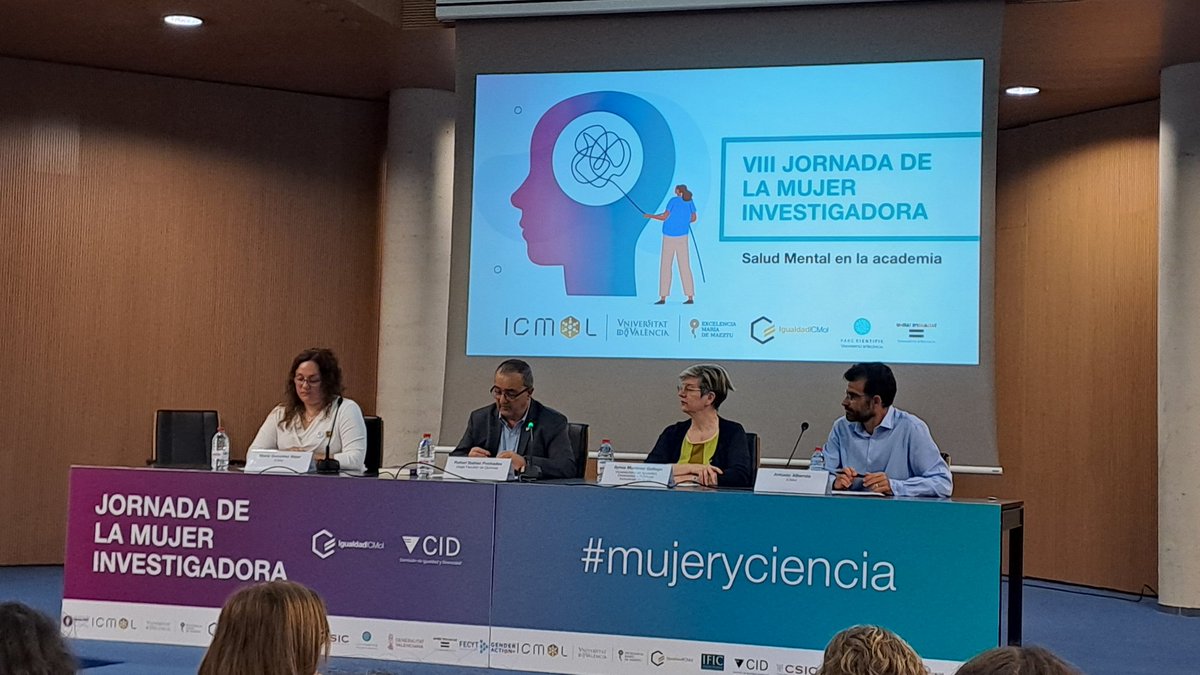 Gracias a tod@s l@s currantes por seguir contribuyendo a que veamos lo importante #mujeryciencia @ICMol_UV