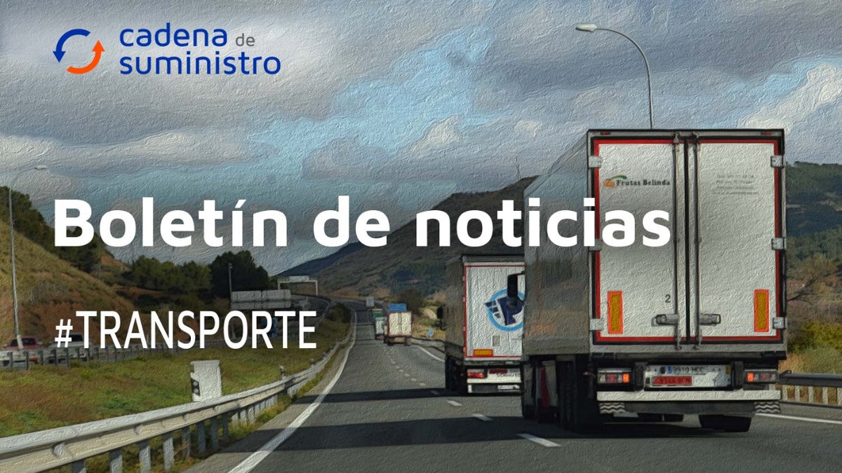 ´🚚 #CARRETERA: Seguimos con nuestro repaso a la actualidad con las noticias más importantes del transporte por carretera de hoy.

🗞️ Lee el boletín 👉i.mtr.cool/kgpruizqsj

👀 Abrimos #hilo👇 [1/5]

#CadenadeSuministro #Transporte #Logística