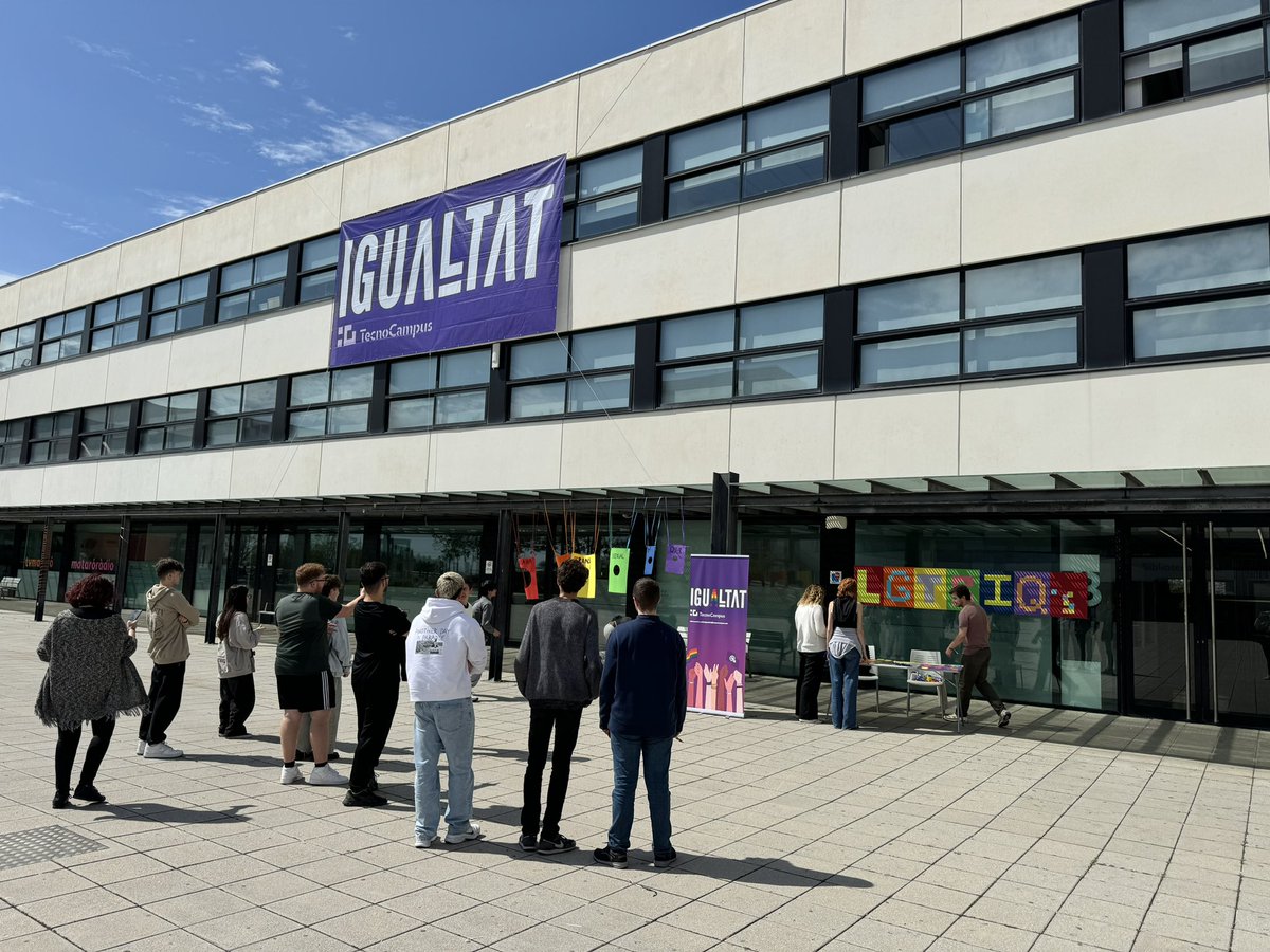 Celebrant el dia Internacional contra la LGTBIQIA+ fòbia al @TecnoCampus de la @unitat_igualtat vine i participa a les activitats! Regal segur! 🏳️‍🌈🏳️‍⚧️⚧️🚹🚺🎁