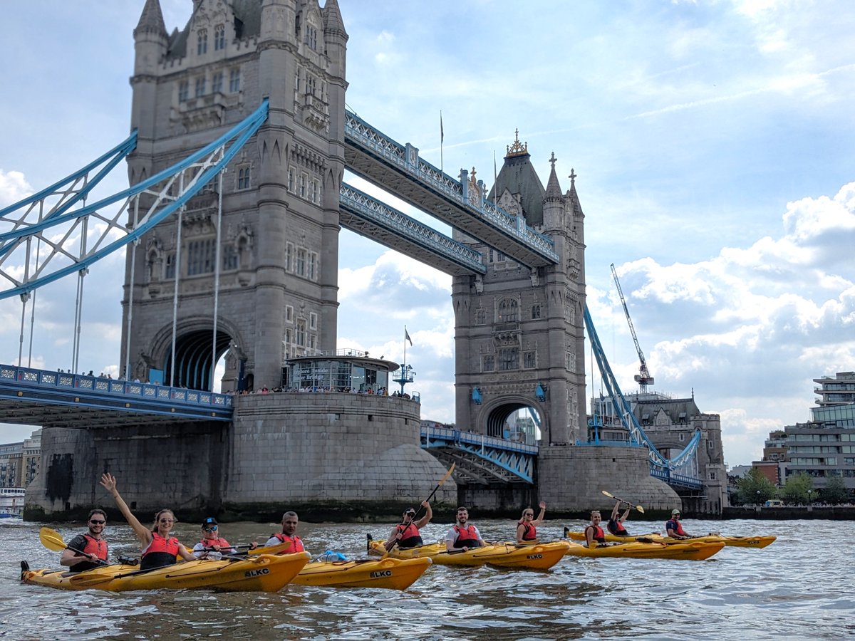 On Thursday last week, the first really warm day of the summer Andy and Dean were lucky enough to be joining our Fencing 4 Change partners, @sjpwealth on their 20km Thames Kayak from Greenwich to Battersea. Full Story: linkedin.com/feed/update/ur…