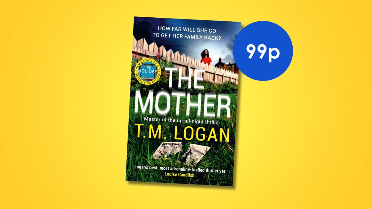 In need of some weekend reading? Well, today is the happiest of Fridays because @tmloganauthor's brilliantly pacy thriller #TheMother has just dropped to 99p on Kindle! loom.ly/J0L16-U (Zaffre Books accepts no responsibility for any loss of sleep incurred 😆)