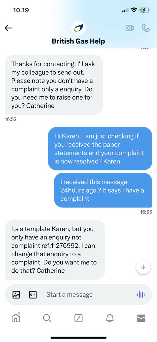 <a href="/BritishGasHelp/">British Gas Help</a> <a href="/ofgem/">Ofgem</a> … just some of the correspondence… this goes back to last Year . Happy to post all of the communication if required. Thanks