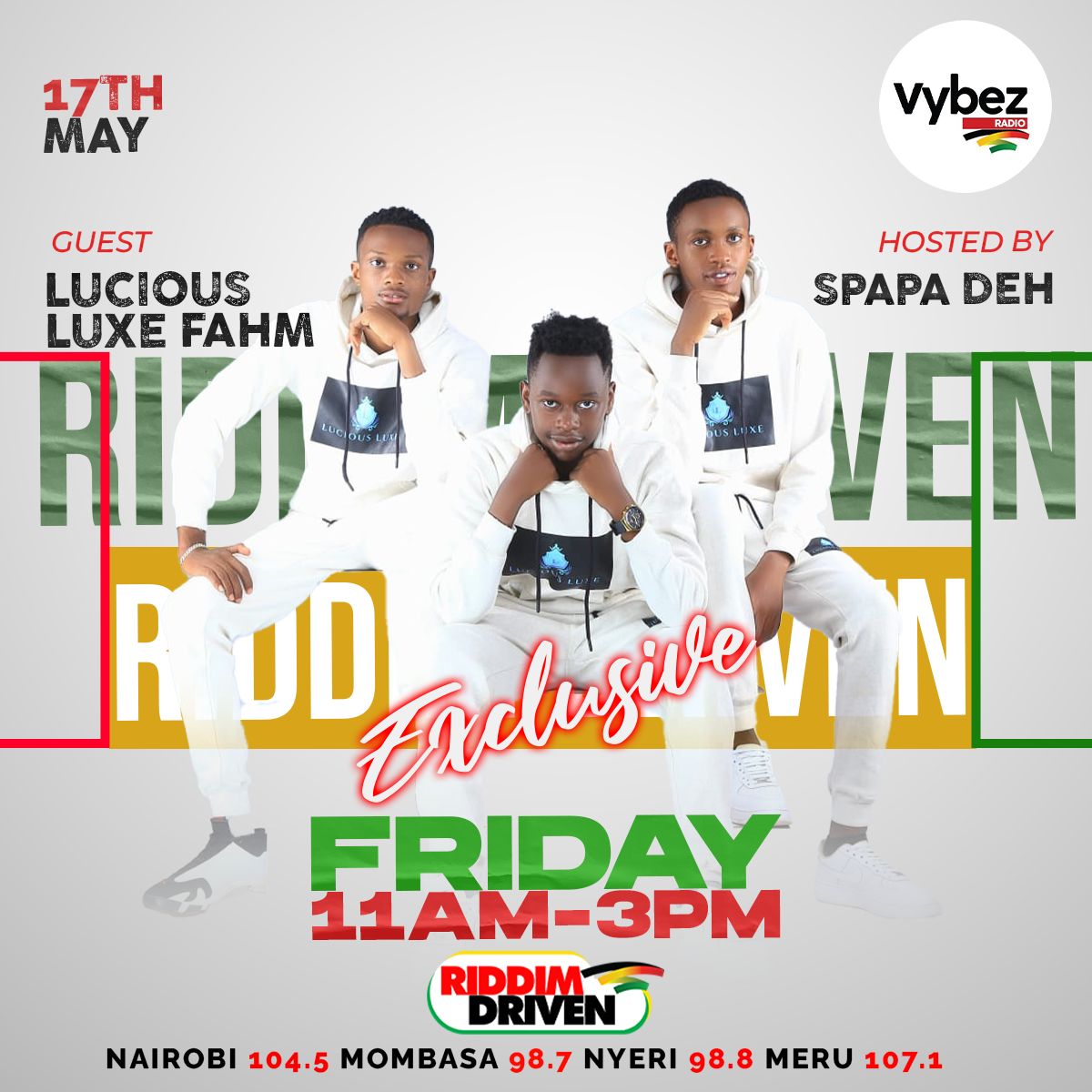 Party friday....#LuciousLuxeFahm ina di building... #RiddimDrivenShow @SpapaDeh @adihcaptain001