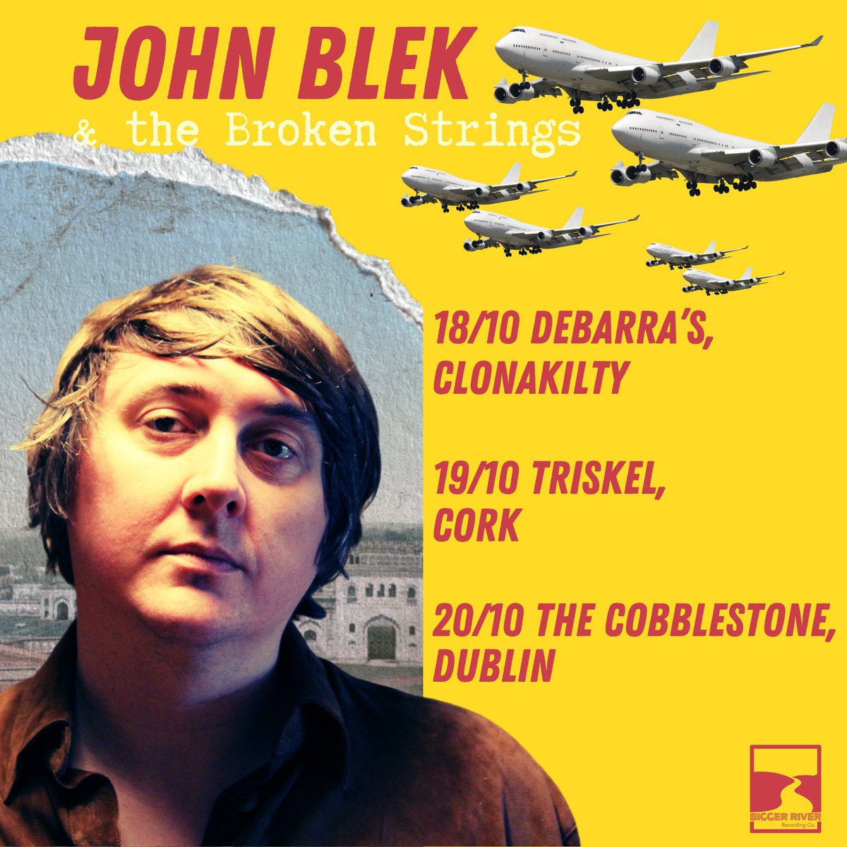 BUT WAIT THERE’S MORE…. I will be bringing my friends the Broken Strings back over to Ireland for some shows in October and the first 3 are on sale now! Tickets 🎟️ johnblek.com/tour/ @agencyinbloom @MusicZoneDV @DeBarraFolkClub @TriskelCork @CobblestoneDub