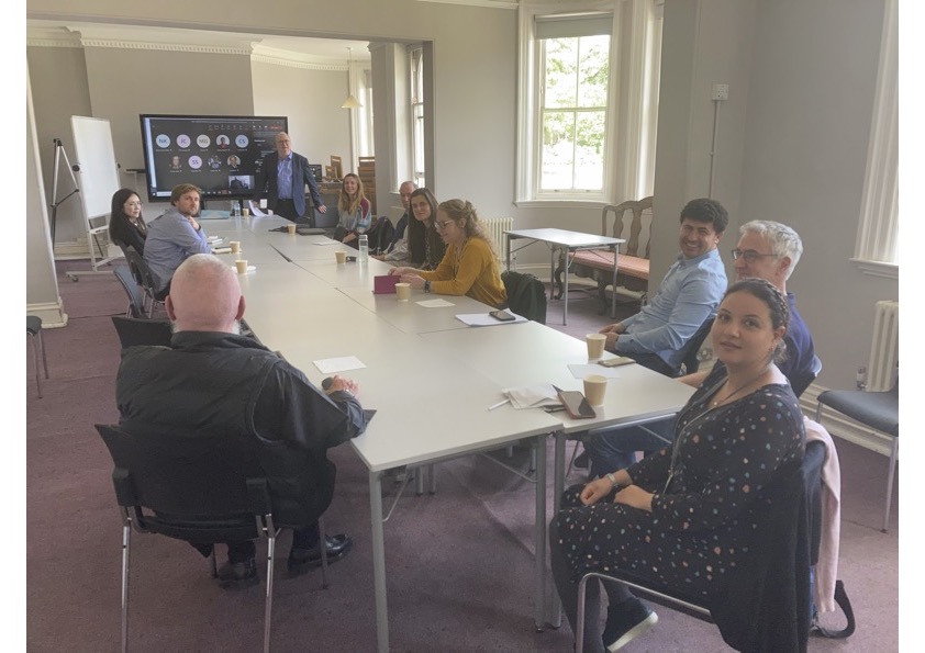 CHRONOS_RHUL's tweet photo. Thought-provoking presentation from Emeritus Professor @chrisgreybrexit on “Finding a non-academic voice”. This was followed by an insightful discussion around the joys and struggles of being an academic and wanting to find a voice beyond academia! https://t.co/1JhYyKol62