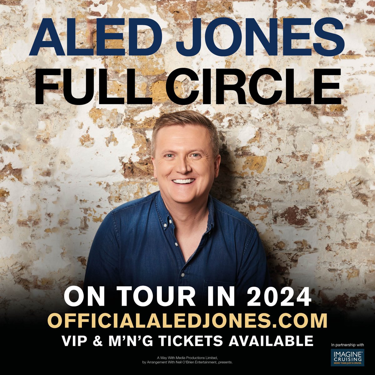 Aled Jones: Full Circle - Sat 28th Sept - 7:30pm

Prepare to hear @realaled as you’ve never heard him before.

Book Now 🎟️: bit.ly/4aaVu9Y

#WeSupportNTR #HaveYouGotYourTicketsYet #HereforCulture