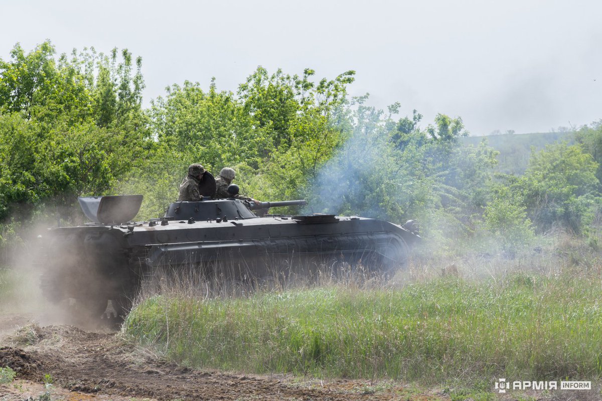 This is what our fellas call 'retro-lend-lease' from russia - read and watch how Ukrainian Territorial Defense Forces are training on trophy BMP-1: armyinform.com.ua/2024/05/17/nas…
