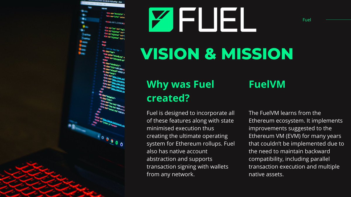 Heey friends 🤝 Let’s start this beautiful day with @fuel_network ⛽️💚 Also some cool info about Fuel 👇 #Fuel #FuelNetwork