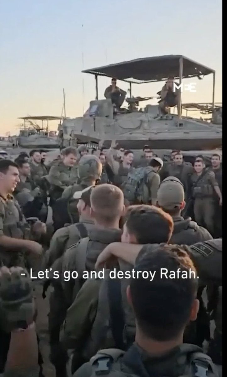 I cannot believe what I just heard. Israel just said that South Africa had mistranslated the video wherein IDF soldiers were gearing themselves up to go into Rafah. “They didn’t say destroy Rafah, they said dismantle Rafah”. Dismantle Srebrenica.