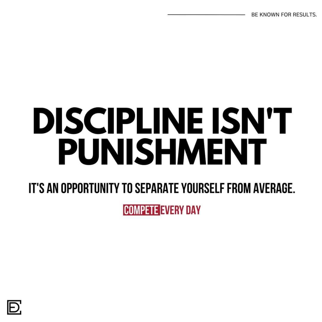 RT @CompeteEveryDay 
#Discipline 
#SeparateYourself 
#BeYourBest 
#DoYourBest 
#GiveYourBest 
#Inspiration 
#Motivation