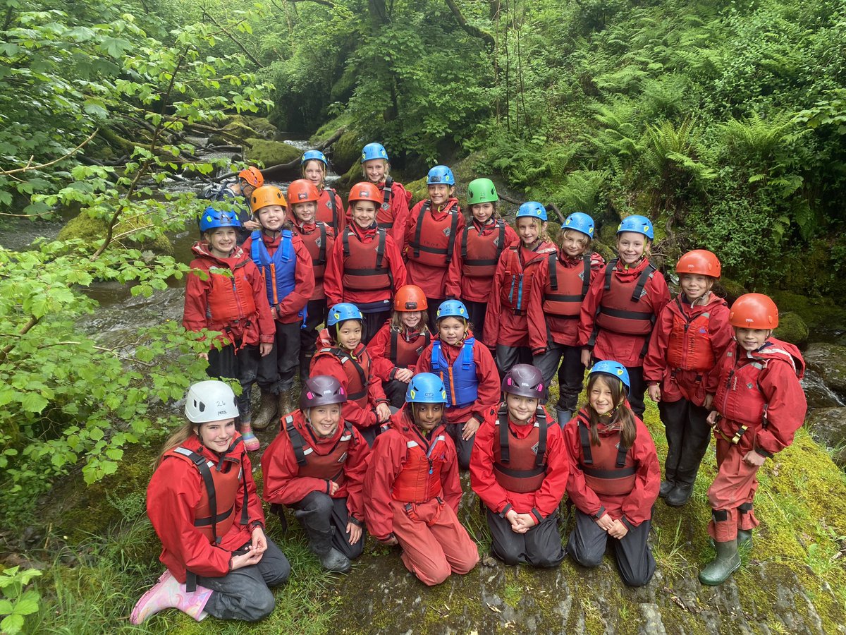Super excited for our last activity - gorge walking!
