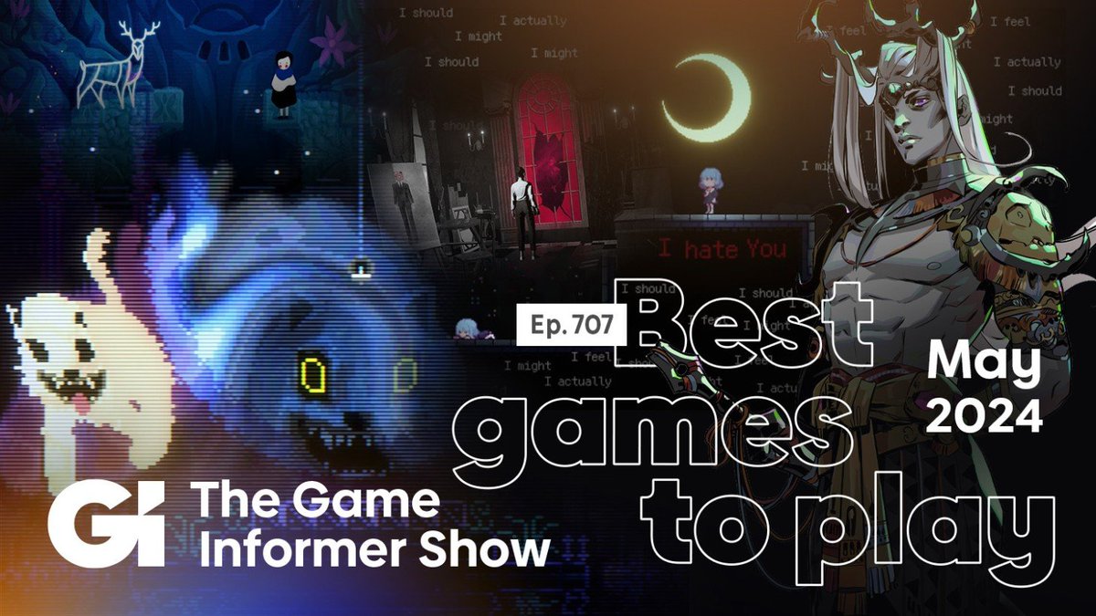 Check out the @gameinformer Show Best Games to Play in May! There's a 'lil paper game amongst Hades 2 and Animal Well! gameinformer.com/video-podcast/…