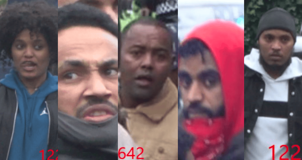 Eritrean protest turned violent in #Camberwell with individuals sought

@metpoliceuk
southwarknews.co.uk/area/camberwel…