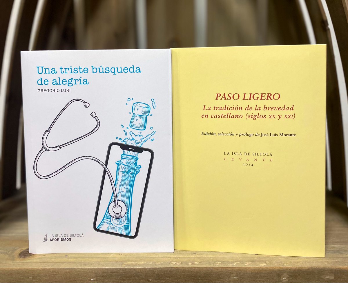 ¡SORTEO!
Entre las personas que nos sigan, den MG ♥️ y RT 🔁, sorteamos estas dos novedades publicadas por La Isla de Siltolá.
Ganador el próximo viernes 31 de mayo. 
Mucha suerte 🤞🏽!!