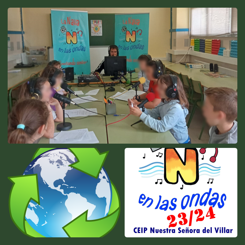 #RadioEscolar La Nava en las Ondas 🎙️ 3ºB: El #reciclaje♻️ lalecturadelvillar.blogspot.com/2024/05/podcas… #LaRadioNosUNE #PlanDeMejora #innovaCyL #EconomíaCircular #DíaMundialdelReciclaje #selloambientalCyL #canalECOVillar @RadioEscolarVLL @SoniaLucasMang1