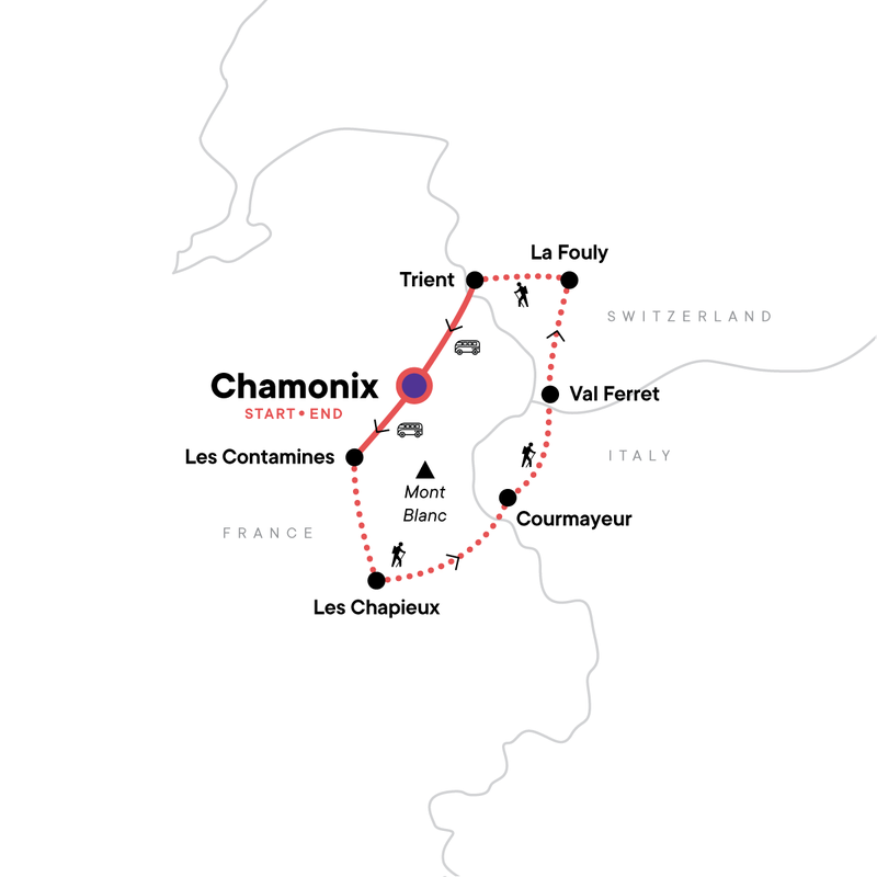 Trekking Mont Blanc @gadventures Whether you're an experienced trekker or a nature lover looking to explore the beauty of the French Alps, this adventure is for you! | 10 days | Chamonix to Chamonix | Click link for more info > lght.ly/624i1d5