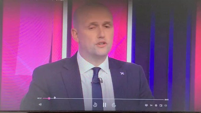 #BBCQT Fiona Bruce interrupting Stephen Flynn four times then allowing the Tory to also interrupt during the very first question. It's clear that this was a pre-planned tactic designed to unsettle him. She's a rabid Unionist who clearly hates the SNP.
