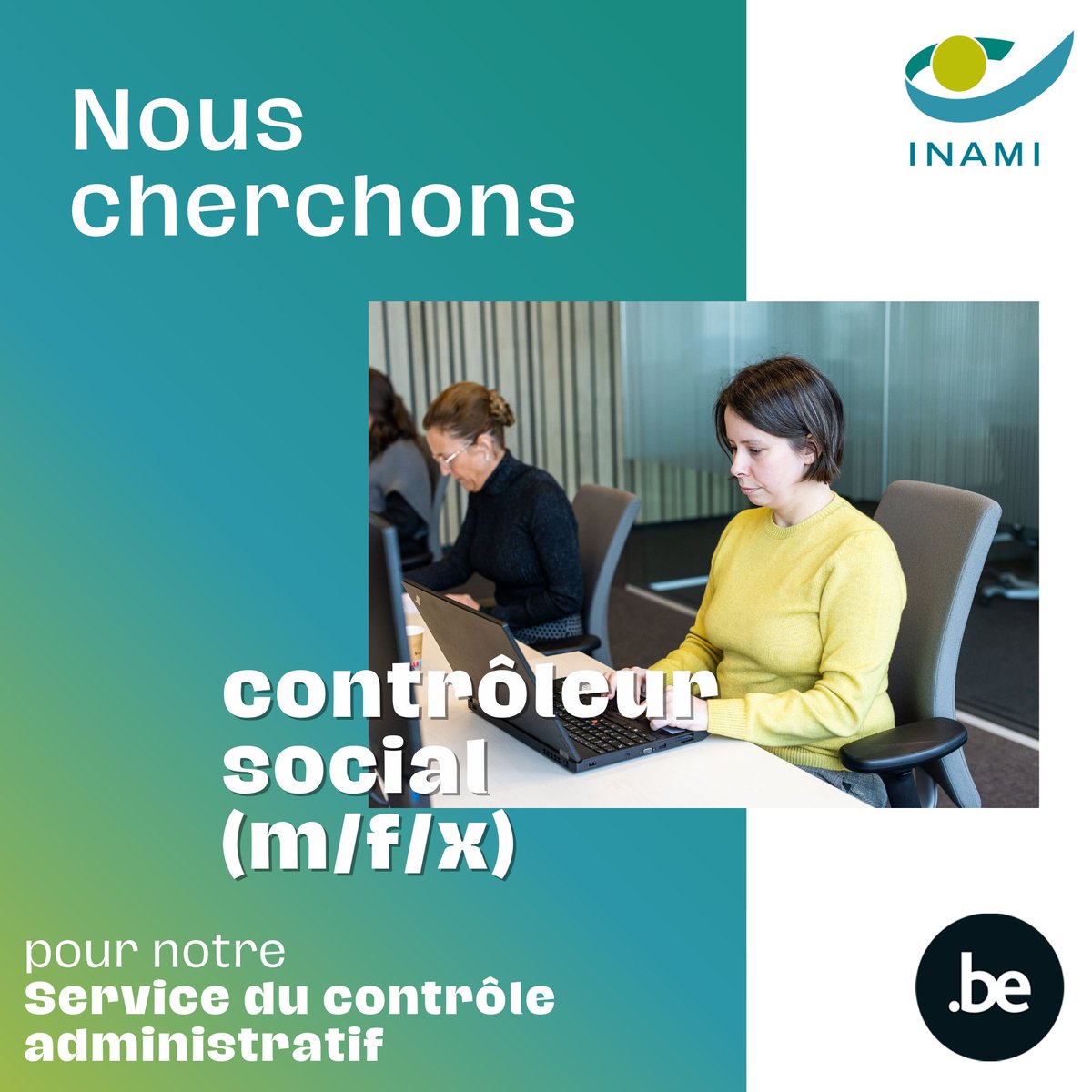 #offredemploi Nous recrutons un #inspecteur social. Vous souhaitez lutter contre la fraude pour protéger notre sécurité sociale ? Pouvez-vous travailler à la fois en équipe et de manière indépendante ? Postulez jusqu’au 31 mai via @workingforbe 👉 travailleralinami.be