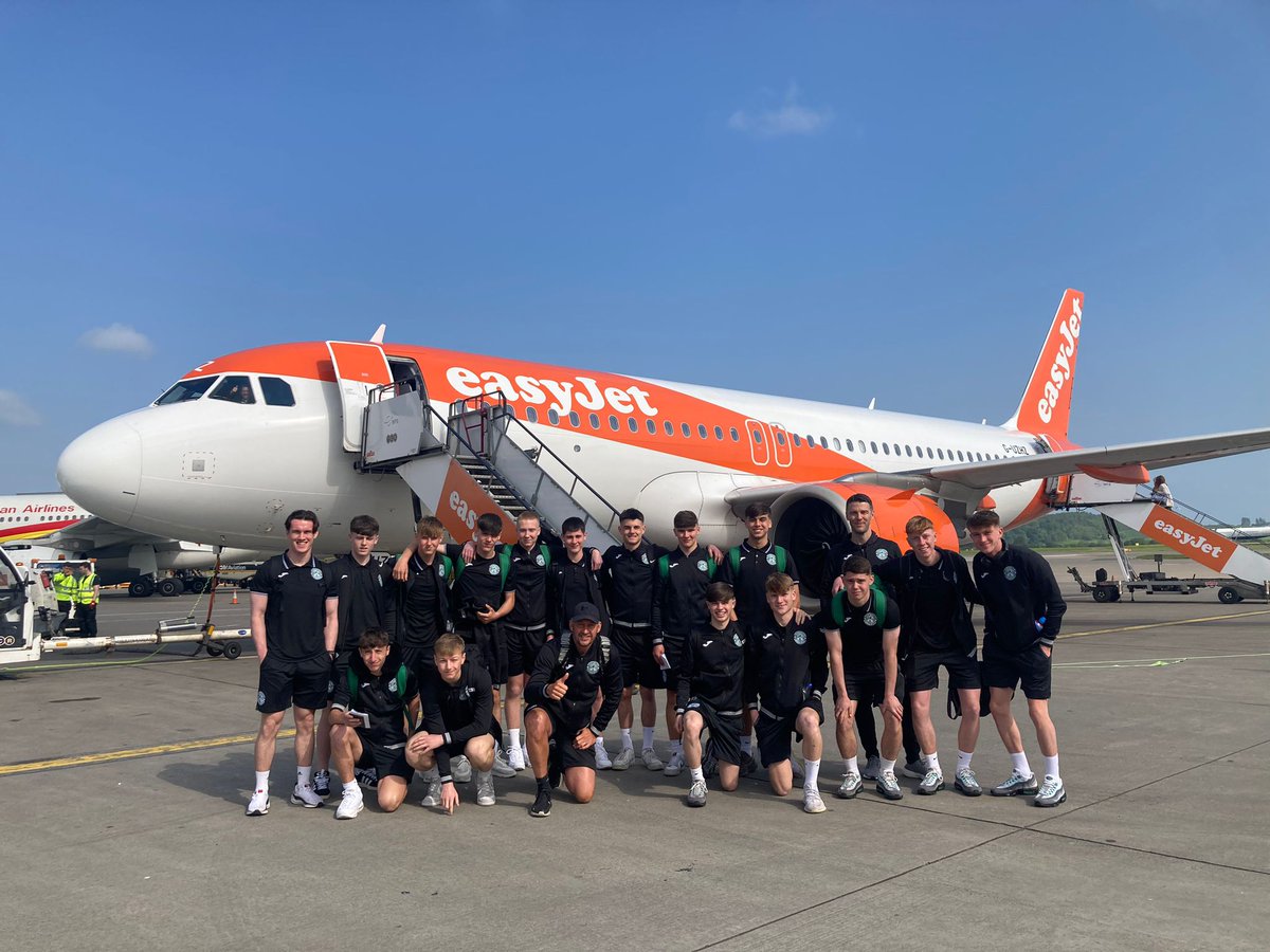 Good luck to Guillaume Beuzelin's Hibs Under-17s heading out to France today to compete in the Tournament International U17 at Complexe Sportif Maurice Baquet 🇫🇷 All the best, boys!