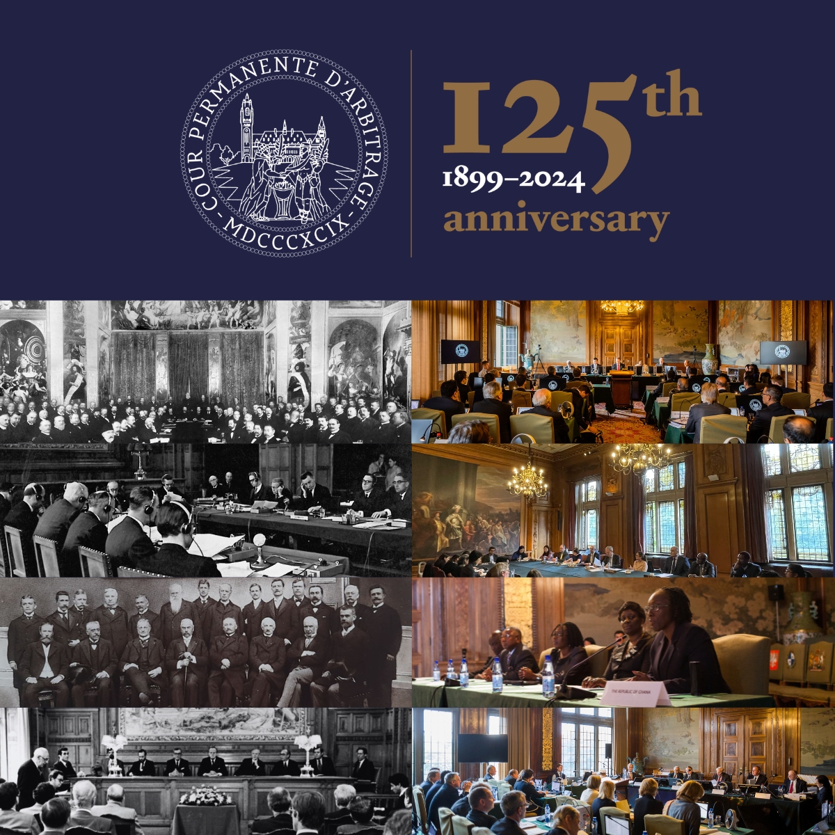 🔸 #PCA Press release - The #PCA celebrates its 125th Anniversary in 2024🔸 2024 marks the 125th Anniversary of the PCA, which was established in 1899 during the First #HaguePeaceConference. 📄To access the full press release issued today by the #PCA ➡ bit.ly/4bEfKB0