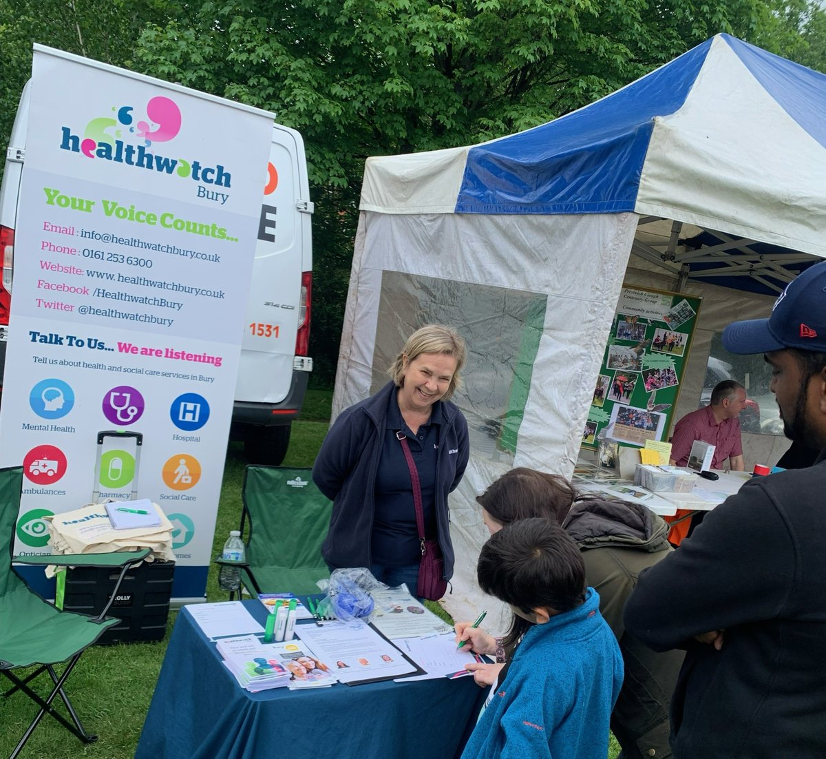If you are attending Prestwich Clough Day today look out for the Healthwatch Bury stall. We can support you with your health and care enquiries. 🗓️Sun 19th May from 12pm – 5pm 📌St Mary’s Flower Park, #Prestwich For more info visit: prestwichclough.co.uk