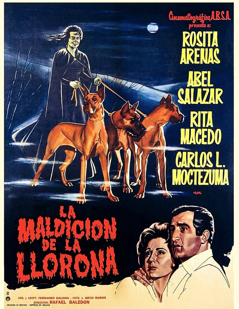 Curse of the Crying Woman. 1961. Splendidly spooky Mexican folk-gothic, wonderfully shot with shades of Bava style flair. An overlooked gem. #horrorcommunity #horrorfamily #horrormovie #horrorfilm #horrorfam #classichorror #horroraddict #horrorfan #mutantfam #monsterfam #horror