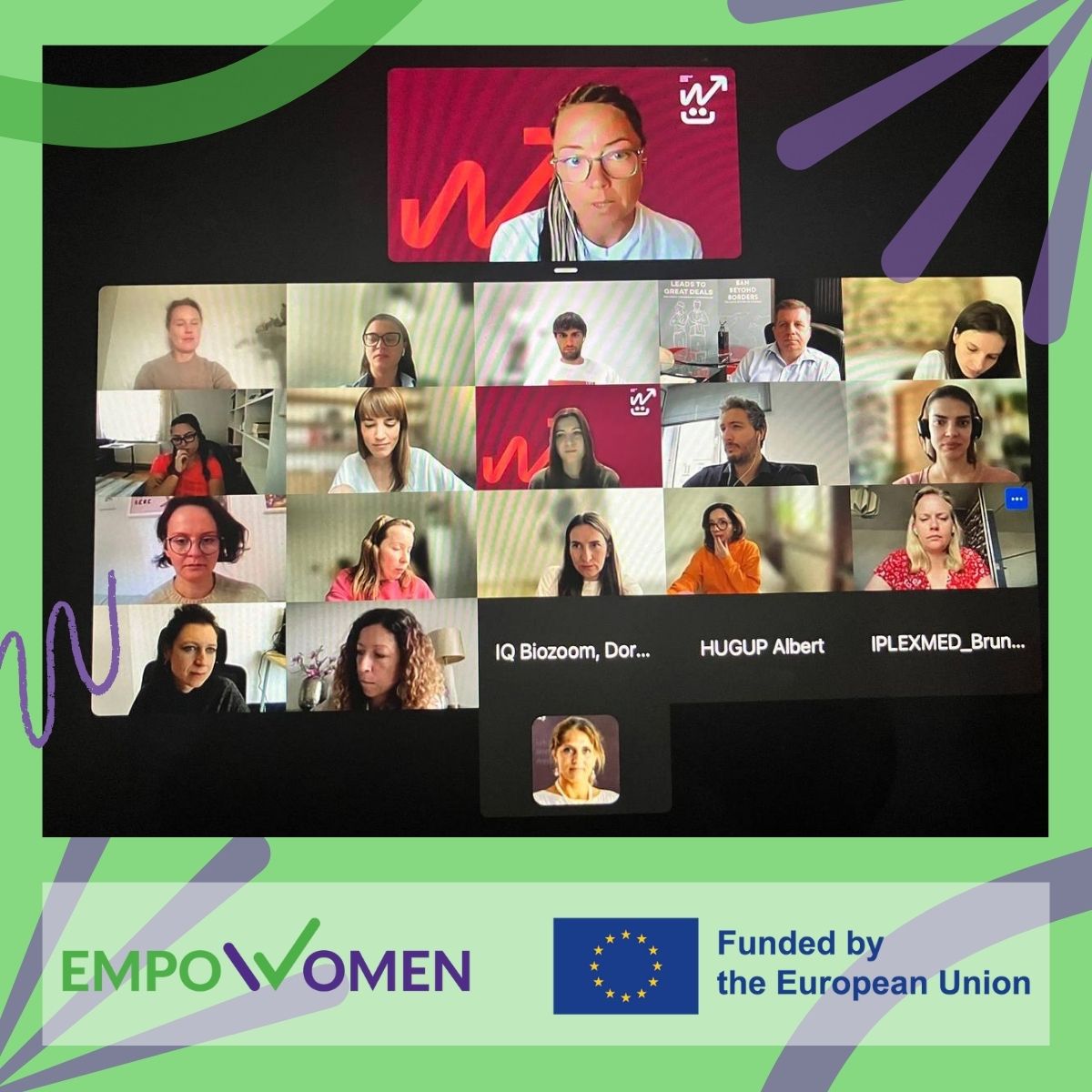 #EmpoWomen's 11 #startups embarked on acceleration programme by @StartupWiseGuys&Business Angels Europe.

#HUGUP #IPLEXMED #Astroteqai #Heilo #GOTECHAntimicrobial #IQBiozoom #PinkyCyberSafe #INNOSENSUS #GMZEnerjiSistemleri #PAgroMinerals #TheNewsroom

empowomen.eu/open-call-prog…