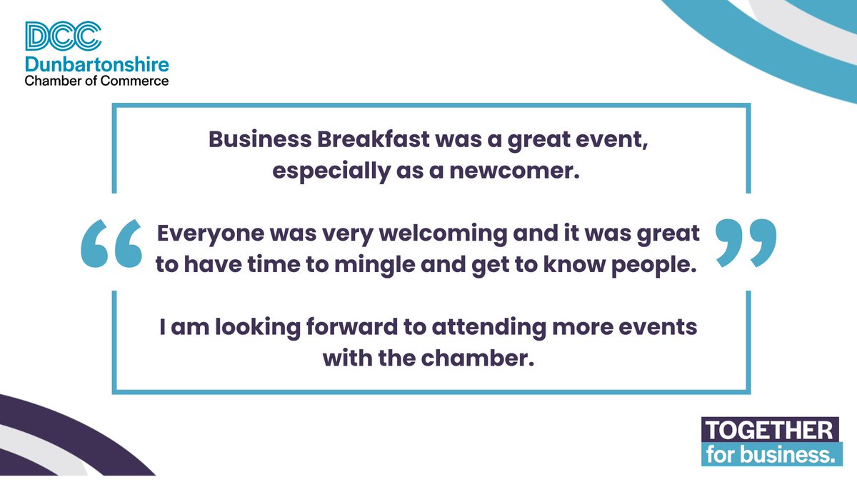 Our next Business Breakfast Club takes place at the @GJCHotel on 29th May from 8.30am. Book your place and come and find out more. Click on the link to book: eventbrite.co.uk/e/the-business… #networking #networkingevent #businessclub #westdunbartonshire #togetherforbusiness