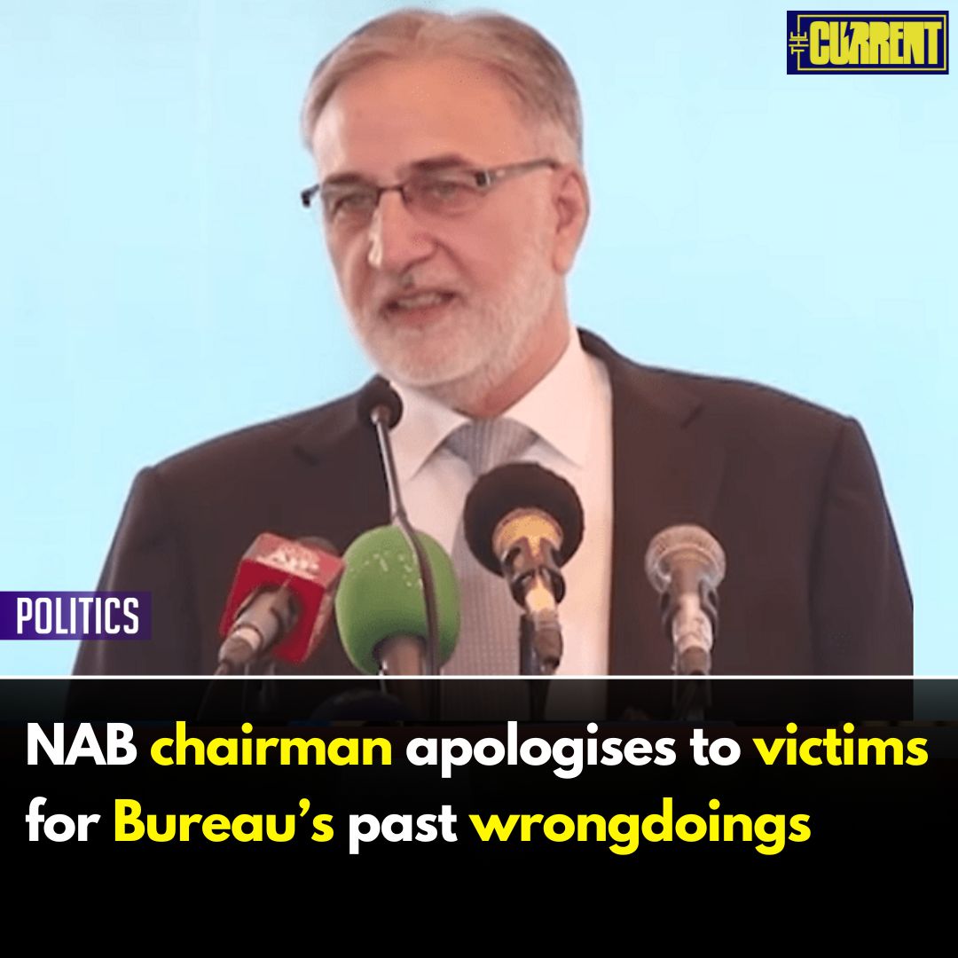 In a welcome turn of events, present National Accountability Bureau (NAB) chairman Lt Gen (R) Nazir Butt has started approarching those who were victimised by the watchdog to apologise. 

Read more: thecurrent.pk/nab-chairman-a…

#TheCurrent