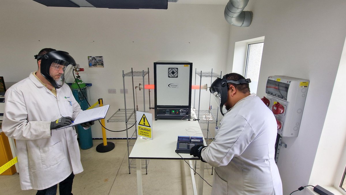 An important day for us here – we have completed in-house sintering of our simulated spent nuclear fuel for WATSS tests!
 
The simulated fuel will be used to prove the first stage of the WATSS process before hotcell tests with actual spent fuel.
 
WATSS (‘WAste To Stable Salt')