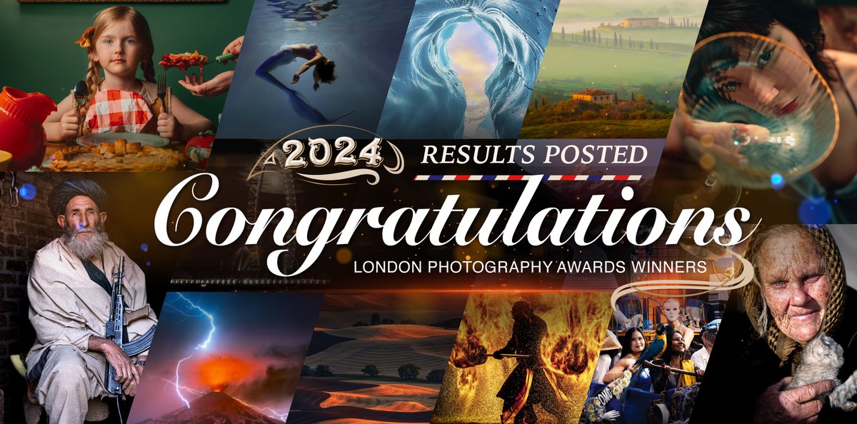 ldnphotoawards's tweet photo. 𝐓𝐡𝐞 𝟐𝟎𝟐𝟒 𝐋𝐨𝐧𝐝𝐨𝐧 𝐏𝐡𝐨𝐭𝐨𝐠𝐫𝐚𝐩𝐡𝐲 𝐀𝐰𝐚𝐫𝐝𝐬 𝐡𝐚𝐬 𝐨𝐟𝐟𝐢𝐜𝐢𝐚𝐥𝐥𝐲 𝐚𝐧𝐧𝐨𝐮𝐧𝐜𝐞𝐝 𝐭𝐡𝐞 𝐖𝐢𝐧𝐧𝐞𝐫𝐬 ✨

Congratulations to all photographers!
View All Winners: https://t.co/CpbbCeX9qF

#LondonPhotographyAwards #photographyawards #PhotoAwards #LIT https://t.co/30LZsMFVT3