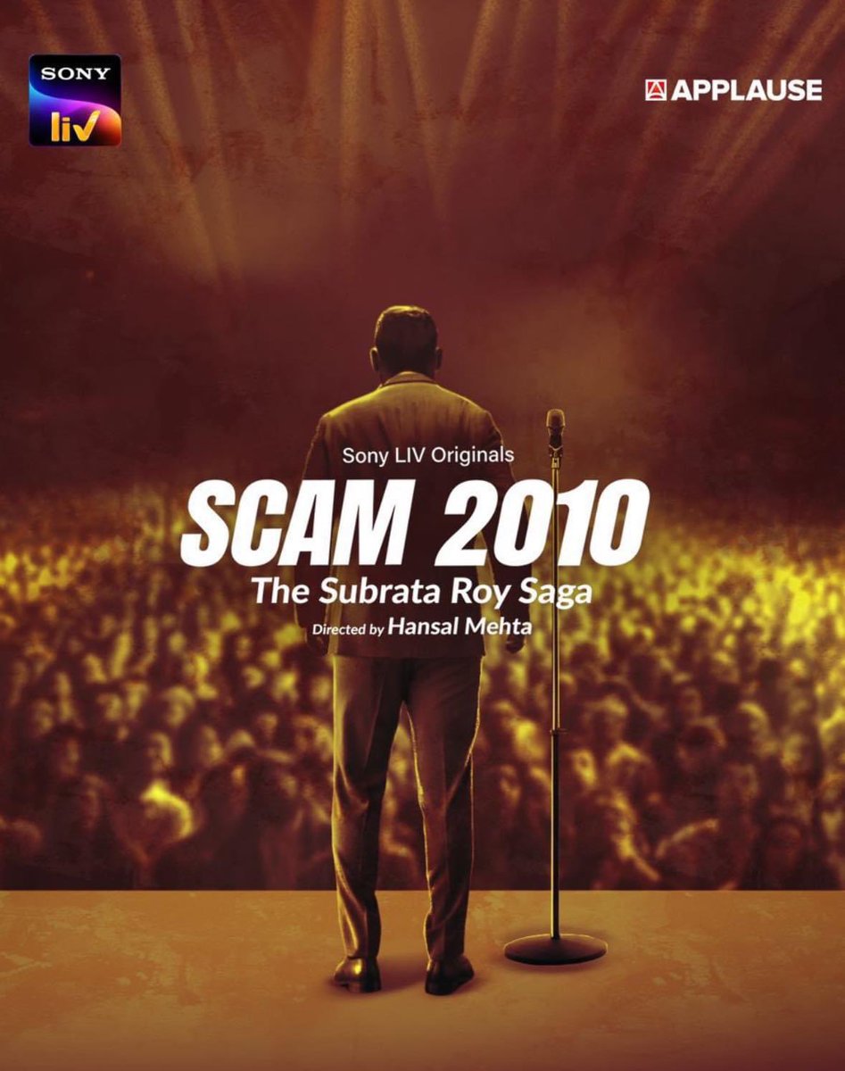 Sc3m is back!🔥💰
.
Scam 2010: The Subrata Roy Saga, coming soon on #SonyLiv
.
#MovieSnapster #ApplauseEntertainment #HansalMehta #SonlyLiv #Scam2010OnSonyLIV #Scam2010