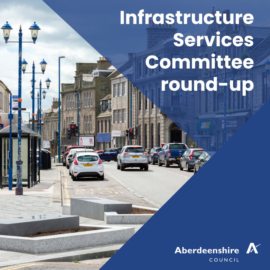 Our Infrastructure Services Committee this week approved the Development Plan Scheme 2024-2025, received updates on @Invest_Aberdeen and the Long-Term Plan for Towns programme for #Peterhead and welcomed local regen activities over the past 7 years. aberdeenshire.gov.uk/news/2024/may/…