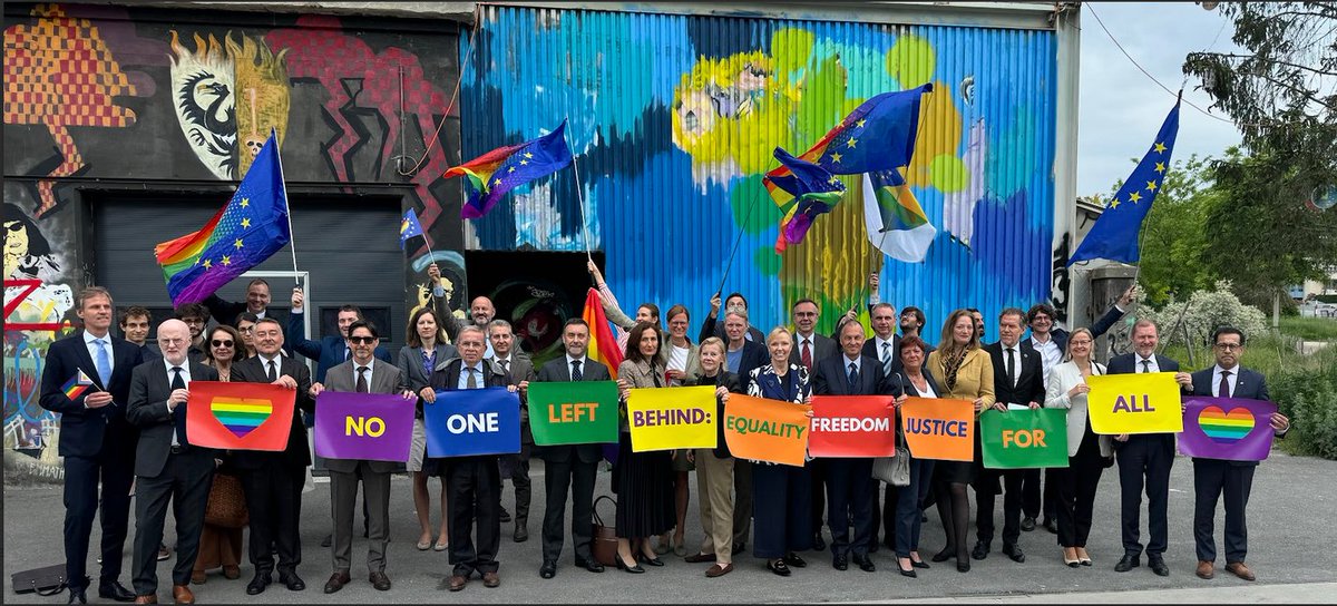 🏳️‍🌈On #IDAHOBIT2024 and every day of the year, #Luxembourg🇱🇺 & the EU🇪🇺 stand firmly for tolerance and diversity and against violence, exclusion, and discrimination targeting LGBTIQ+ persons around the world. #AlliesInAction #IDAHOBIT #RightsEqualsHealth ohchr.org/en/press-relea…